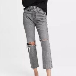 Rag & Bone high rise slim ankle Jean